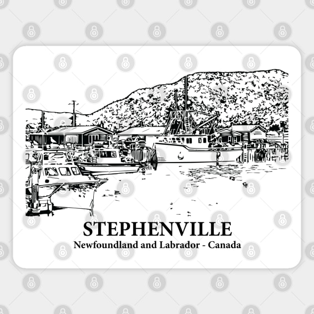 Stephenville - Newfoundland and Labrador Magnet by Lakeric
